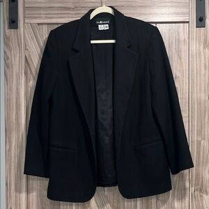 SAG HARBOR - Women's Black Blazer - Size 14